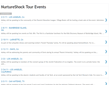 Tablet Screenshot of nurtureshocktour.blogspot.com