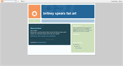 Desktop Screenshot of britneyfanart.blogspot.com