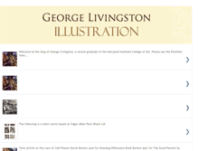 Tablet Screenshot of georgelivingstonart.blogspot.com