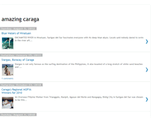 Tablet Screenshot of amazingcaraga.blogspot.com