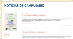 Desktop Screenshot of noticiascampanario.blogspot.com