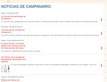 Tablet Screenshot of noticiascampanario.blogspot.com