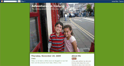 Desktop Screenshot of irishexpedition.blogspot.com