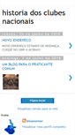 Mobile Screenshot of historiadosclubesnacionais.blogspot.com