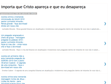 Tablet Screenshot of ecristo.blogspot.com