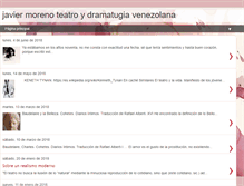 Tablet Screenshot of javiermorenoteatroydramaturgia.blogspot.com