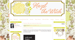 Desktop Screenshot of hazelthewitch.blogspot.com
