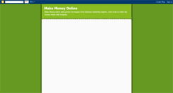 Desktop Screenshot of how-make-easy-money.blogspot.com
