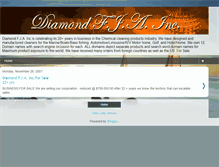 Tablet Screenshot of diamondfjainc.blogspot.com