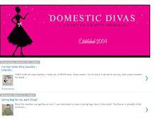 Tablet Screenshot of domesticdivasaz.blogspot.com