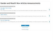 Tablet Screenshot of gardenandhearth.blogspot.com