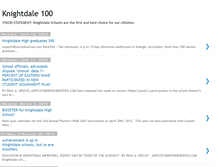 Tablet Screenshot of knightdale100.blogspot.com