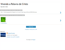 Tablet Screenshot of paiva-ministrodapalavra.blogspot.com