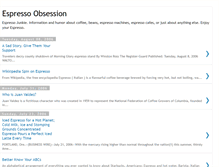 Tablet Screenshot of espressoobsession.blogspot.com