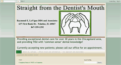 Desktop Screenshot of dr-raythedentist.blogspot.com