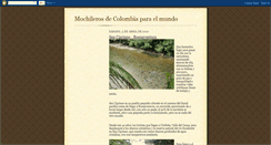 Desktop Screenshot of mochilerosdecolombiaparaelmundo.blogspot.com