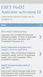 Mobile Screenshot of nod32-eset.blogspot.com