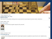 Tablet Screenshot of dailysketch17.blogspot.com