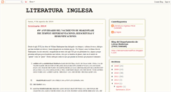 Desktop Screenshot of literaturainglesafhuce.blogspot.com