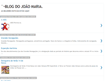 Tablet Screenshot of joaomariarg3.blogspot.com