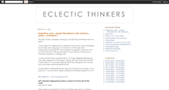 Desktop Screenshot of eclectict.blogspot.com