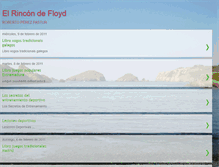 Tablet Screenshot of elrincondefloyd.blogspot.com