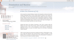 Desktop Screenshot of dominationandmastery.blogspot.com