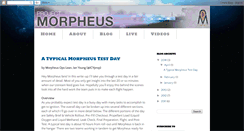 Desktop Screenshot of morpheuslander.blogspot.com