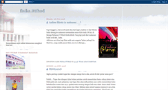 Desktop Screenshot of fisika-ittihad.blogspot.com