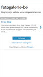 Mobile Screenshot of fotogalerie-be.blogspot.com