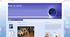 Desktop Screenshot of houseonearth.blogspot.com