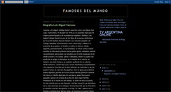 Desktop Screenshot of famososdelmundo.blogspot.com