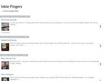 Tablet Screenshot of inkiefingers.blogspot.com