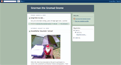 Desktop Screenshot of mytravelinggnome.blogspot.com