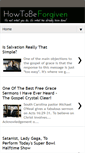 Mobile Screenshot of howtobeforgiven.blogspot.com