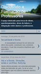 Mobile Screenshot of discutindoaformacaodeprofessores.blogspot.com