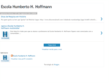 Tablet Screenshot of escolahumbertohoffmann.blogspot.com