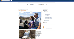 Desktop Screenshot of mckinseyscorner.blogspot.com