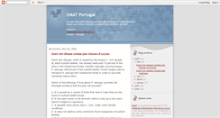 Desktop Screenshot of gmatportugal.blogspot.com