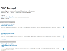 Tablet Screenshot of gmatportugal.blogspot.com