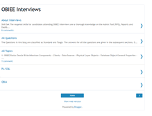 Tablet Screenshot of obieeinterview.blogspot.com