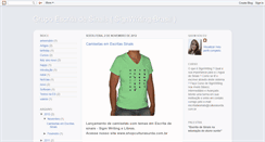 Desktop Screenshot of escritadesinais.blogspot.com