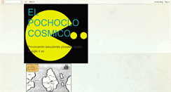 Desktop Screenshot of elpochoclocosmico.blogspot.com