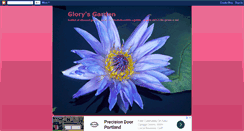 Desktop Screenshot of glory-garden.blogspot.com
