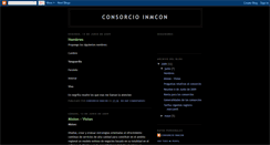 Desktop Screenshot of consorcioinmcon.blogspot.com