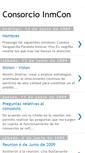 Mobile Screenshot of consorcioinmcon.blogspot.com