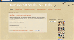 Desktop Screenshot of harrisonarstealsndeals.blogspot.com