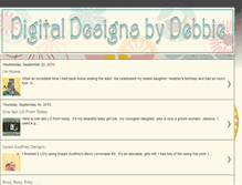 Tablet Screenshot of digitaldesignsbydebbie.blogspot.com