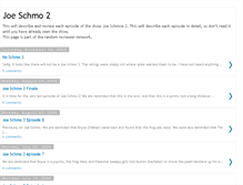 Tablet Screenshot of joeschmo2.blogspot.com