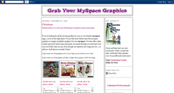 Desktop Screenshot of grabyourmyspacegraphics.blogspot.com